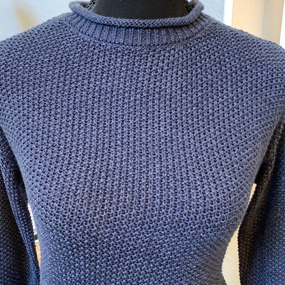 Jessica Simpson Roll Neck Navy Blue 